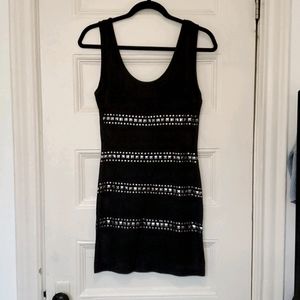 Studded Mini Dress